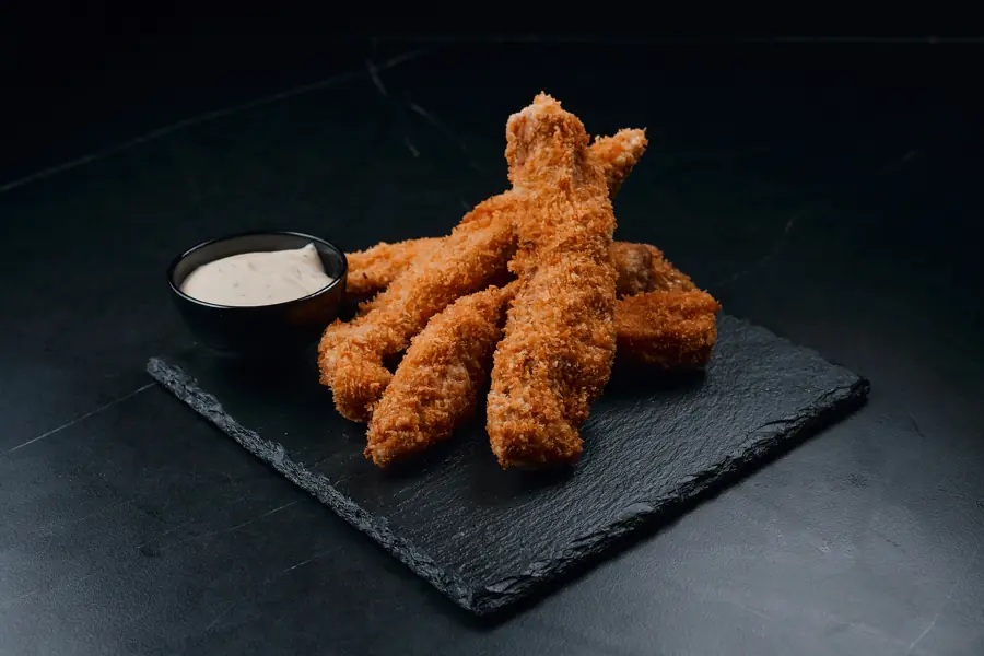 Fileu de pui crispy